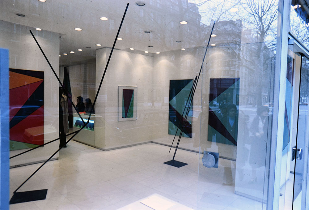Utställning på Galerie Denise René Rive Gauche