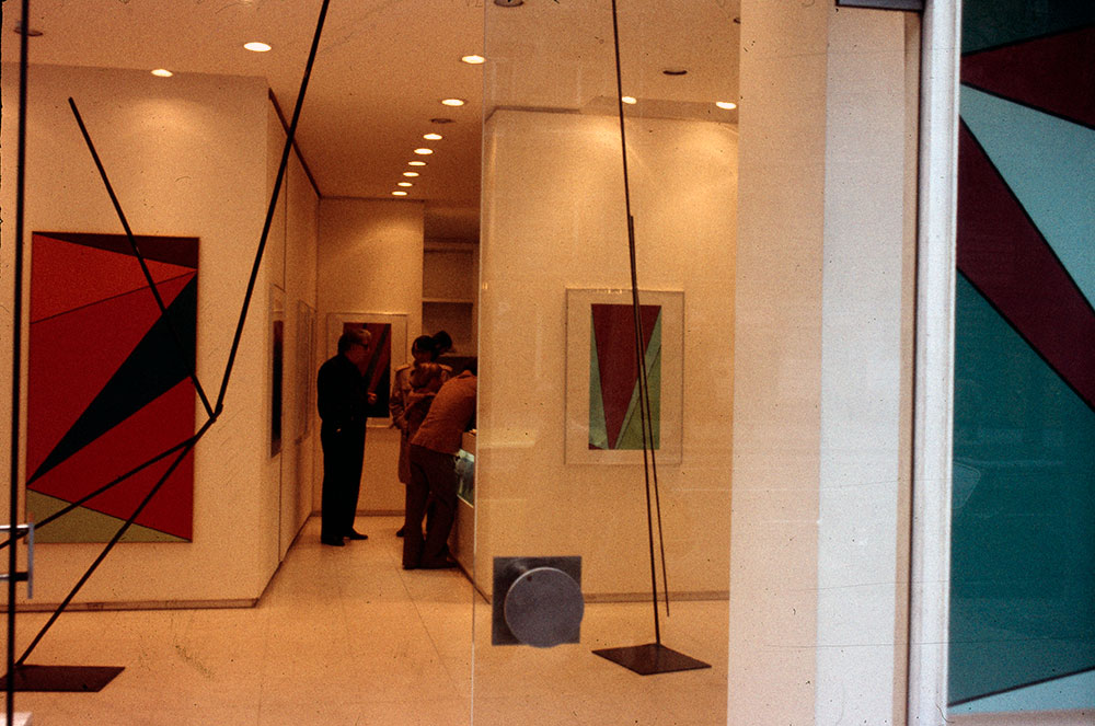 Utställning på Galerie Denise René Rive Gauche