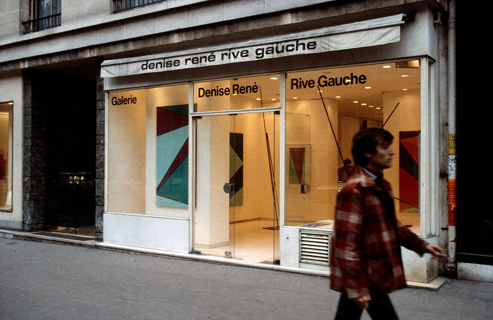 Utställning på Galerie Denise René Rive Gauche